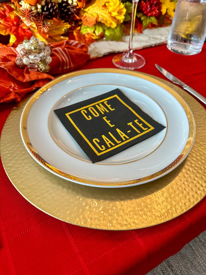 The Come E Cala-Te Cocktail Napkin (50 ct) image 0