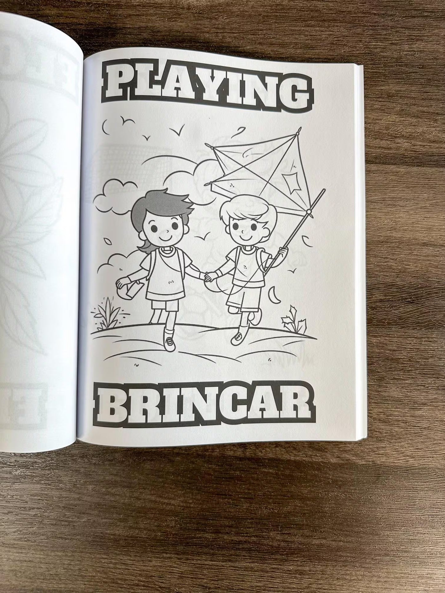Portuguese Coloring Book