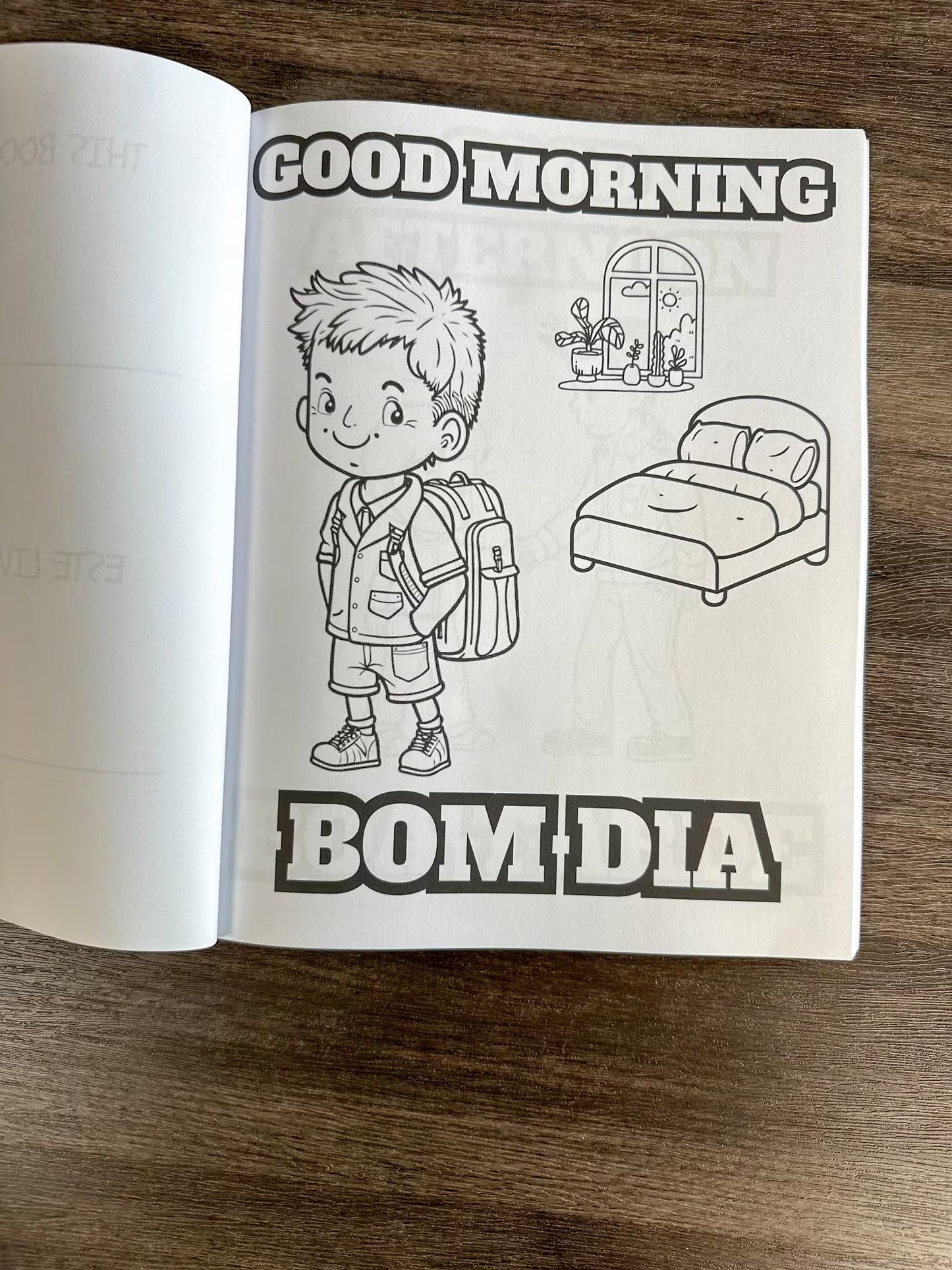 Portuguese Coloring Book